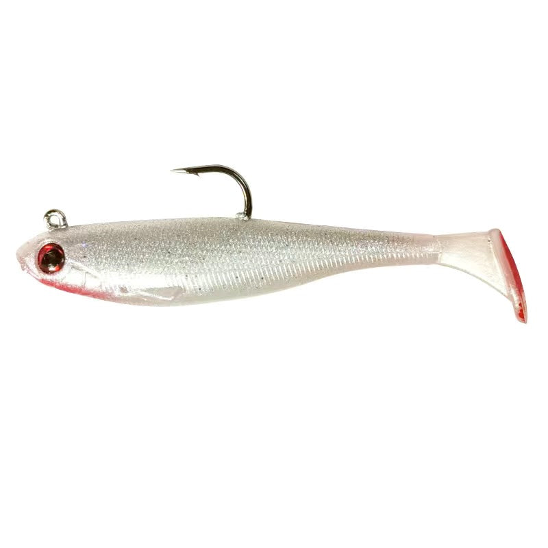EnhancedFlex Pre-Weighted T-Tail Fishing Lures 9cm/12.3g KIRA Fishing