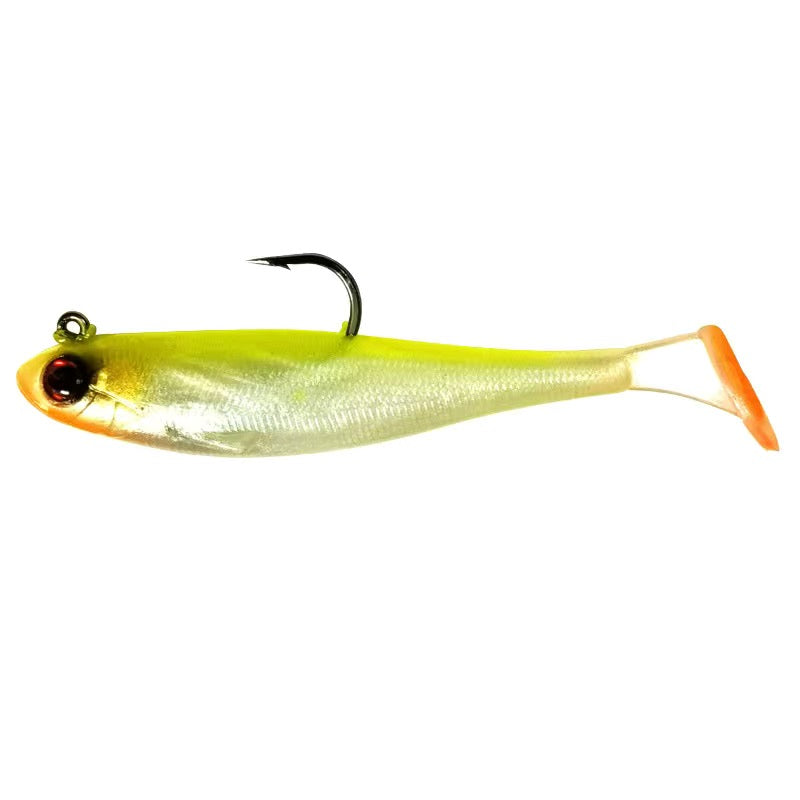 EnhancedFlex Pre-Weighted T-Tail Fishing Lures 9cm/12.3g KIRA Fishing