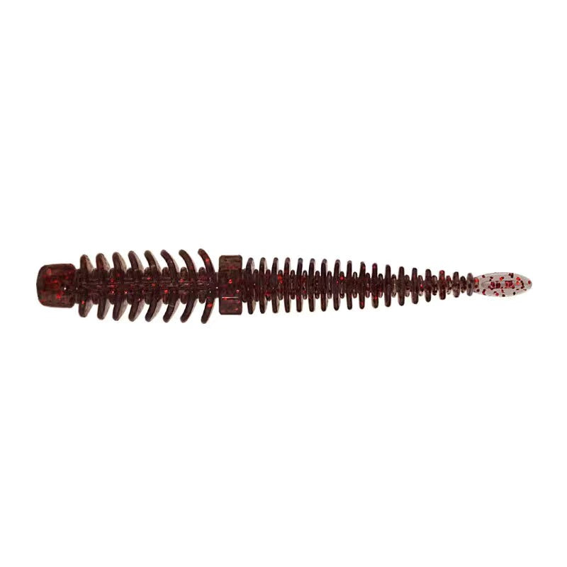 Floating Water Worms for Bass Fishing 8cm/1.6g 10pcs KIRA Fishing