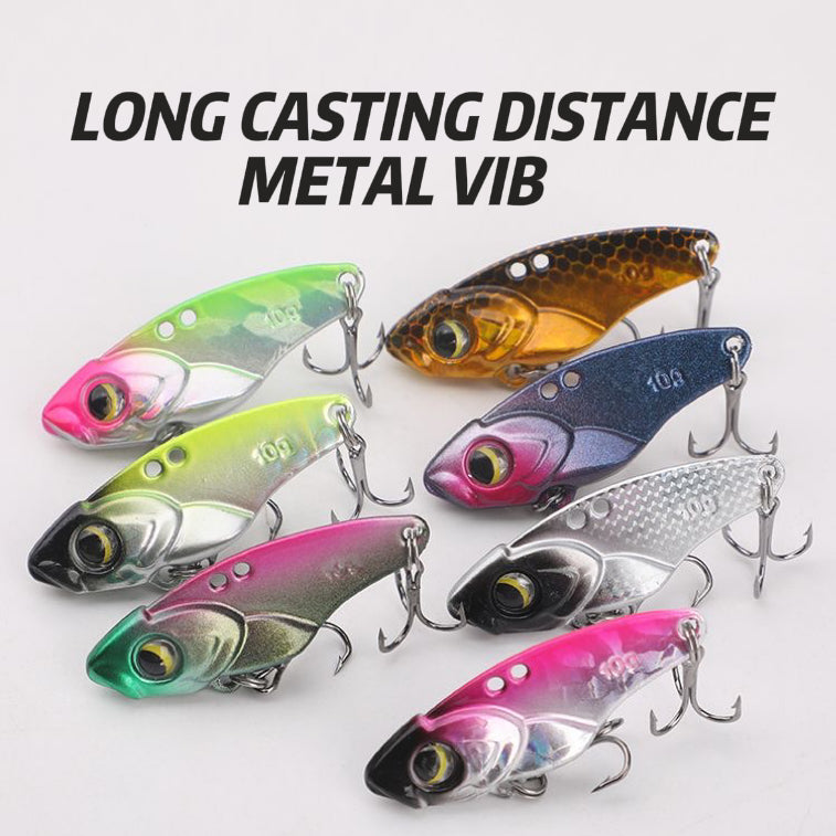 Long Casting Distance VIB Fishing Lure 5g/7g/15g 10pcs KIRA Fishing