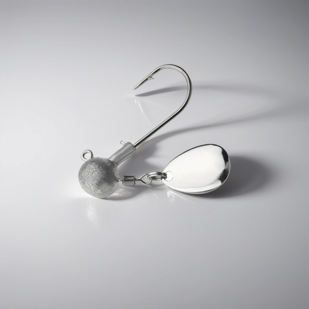 Sparkle Spinner Jig Head 10pcs