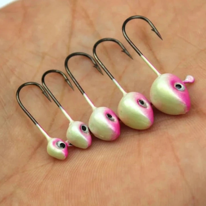 Peachy Pink JigHead 5pcs
