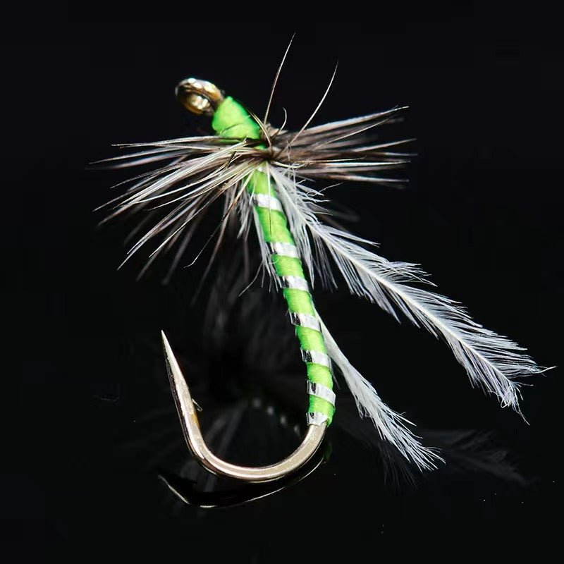 Classic Trout Attractor Dry Fly For Fly Fishing 5/10pcs KIRA Fishing