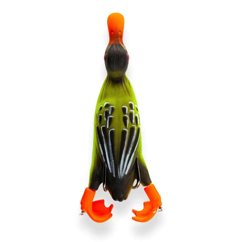 Topwater Soft Hollow Body Duckling Weedless 11cm/19g KIRA Fishing