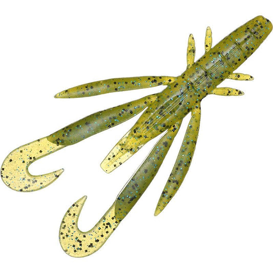 4条装 11cm12.5克加盐虾形路亚饵软饵软虫 淡水海水无铅钓组软饵 KIRA Fishing