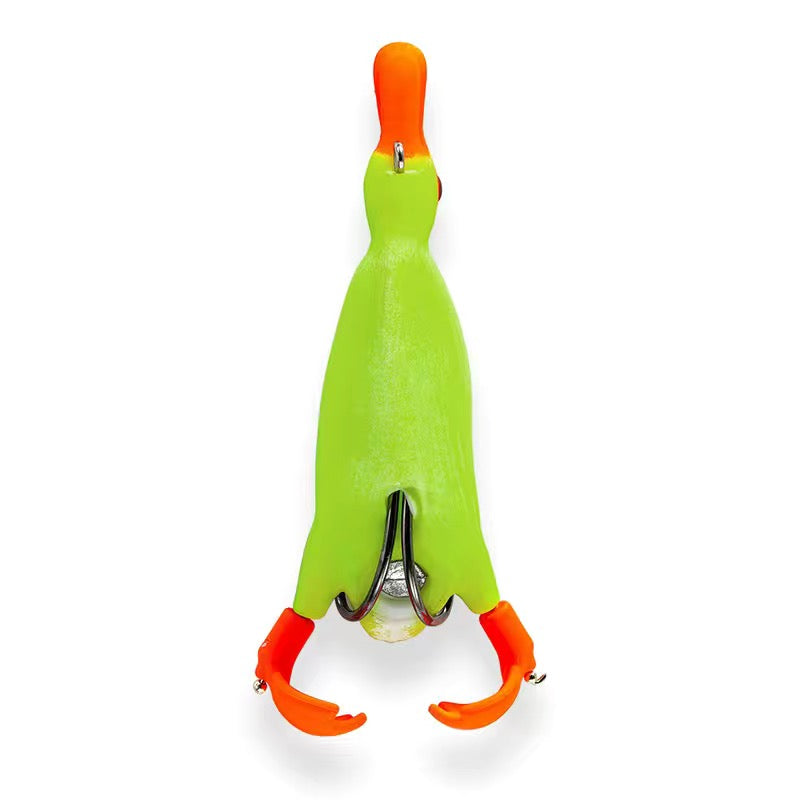 Topwater Soft Hollow Body Duckling Weedless 11cm/19g KIRA Fishing