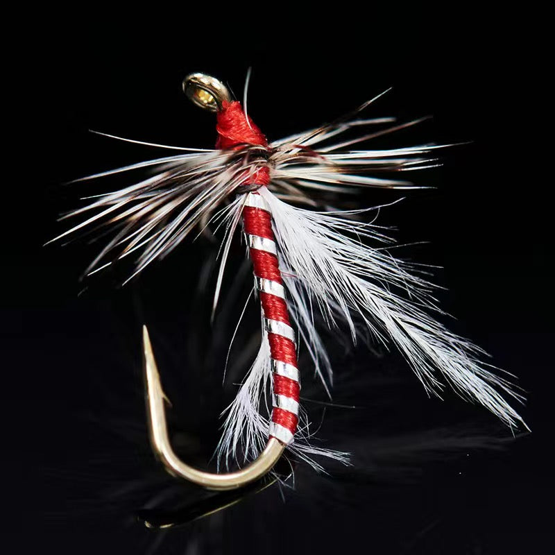 Classic Trout Attractor Dry Fly For Fly Fishing 5/10pcs KIRA Fishing