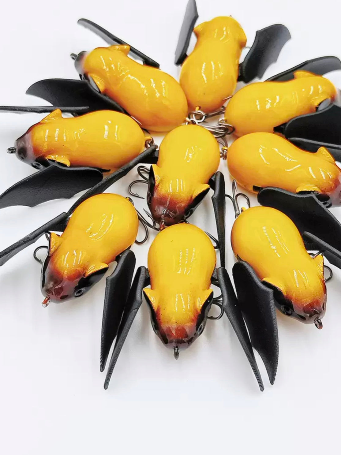 FURPAII 3D Bat Fishing Lure 6.8g/4cm- Halloween Edition