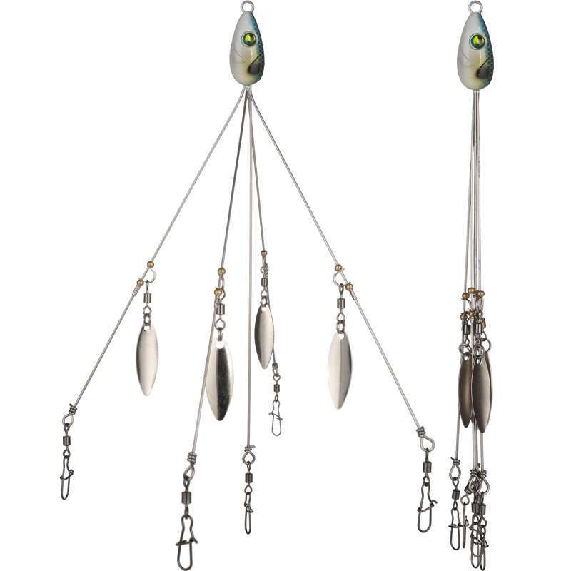 5-Wire Alabama rig for bass fishing 4-Blade/8-Blade 17g/22g KIRA Fishing