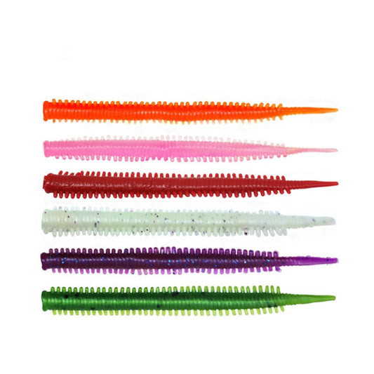 Extra Soft Wacky Earthworm 80mm/0.76g 10pk - KIRA Fishing