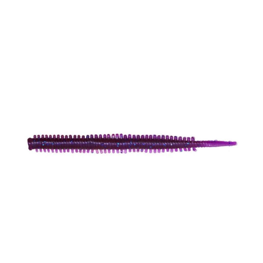 Extra Soft Wacky Earthworm 80mm/0.76g 10pk - KIRA Fishing