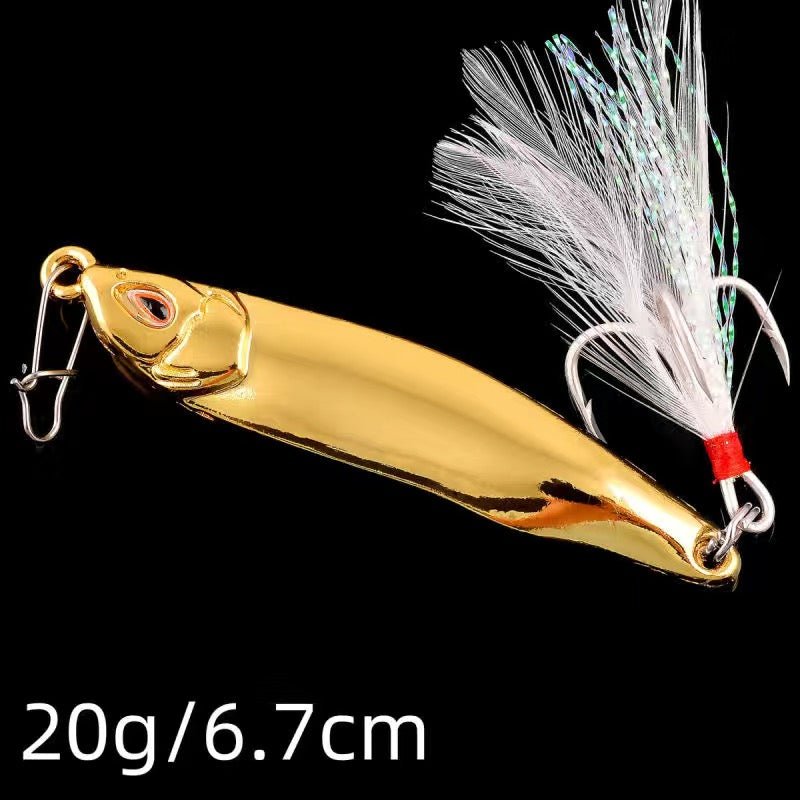 Fishing Spoons Hard Metal Lure 3pcs - KIRA Fishing