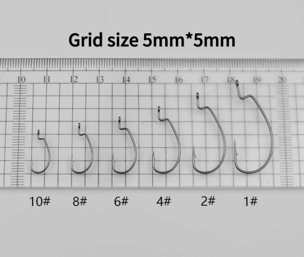 Kira Extra Sharp Offset Hook 10pk - KIRA Fishing