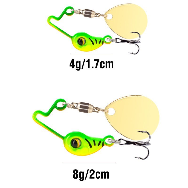 KIRA New Metal Mini VIB With Spoon Fishing Lure - KIRA Fishing