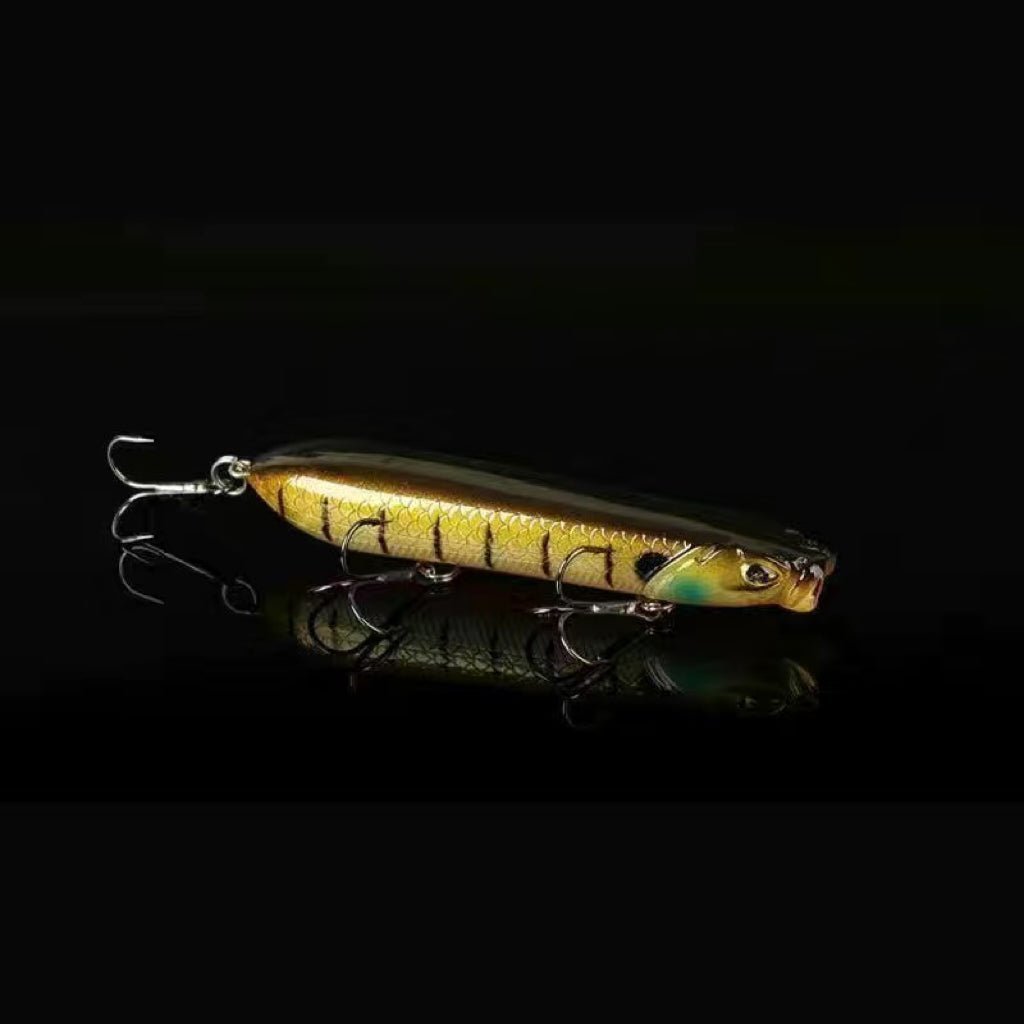 KIRA Topwater Walking Baits with 3 Treble hooks 10cm/17g - KIRA Fishing