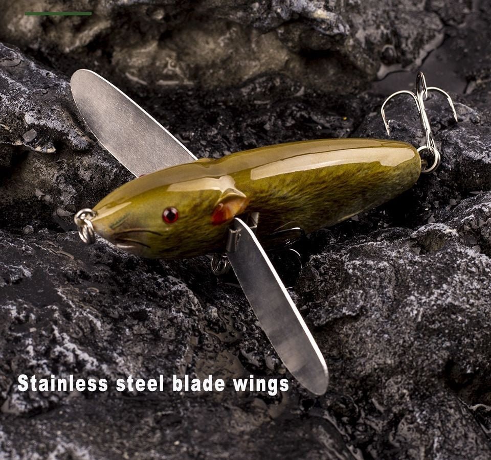 KIRA Ultimate Winged Rat Topwater Lure 8cm/18g - KIRA Fishing