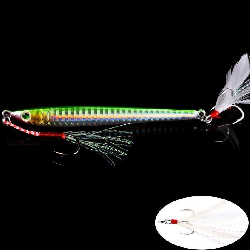 Luminous Metal Jig Fishing Lure Weights 7g-40g - KIRA Fishing