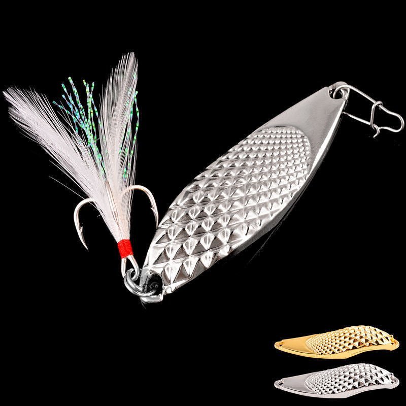 Metal Vib Spinners Spoon Lures 3g-20g 5pcs/10 pcs - KIRA Fishing