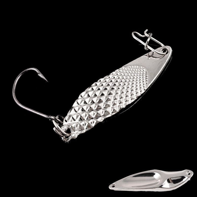 Metal Vib Spinners Spoon Lures 3g-20g 5pcs/10 pcs - KIRA Fishing