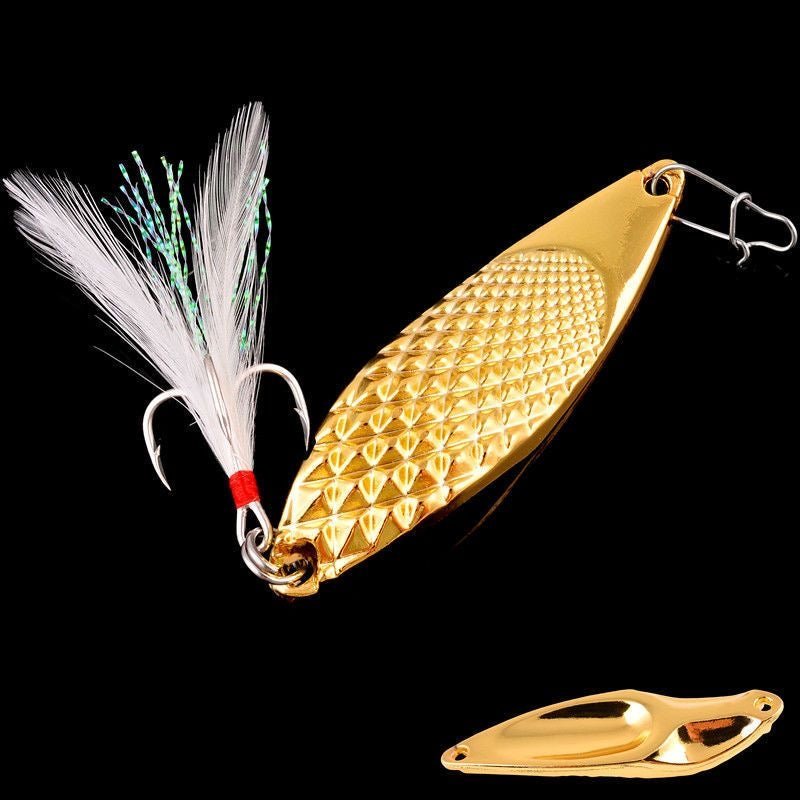 Metal Vib Spinners Spoon Lures 3g-20g 5pcs/10 pcs - KIRA Fishing