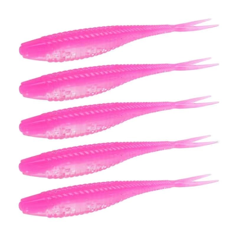 Soft Jerkbaits 70mm/8g 10pcs - KIRA Fishing