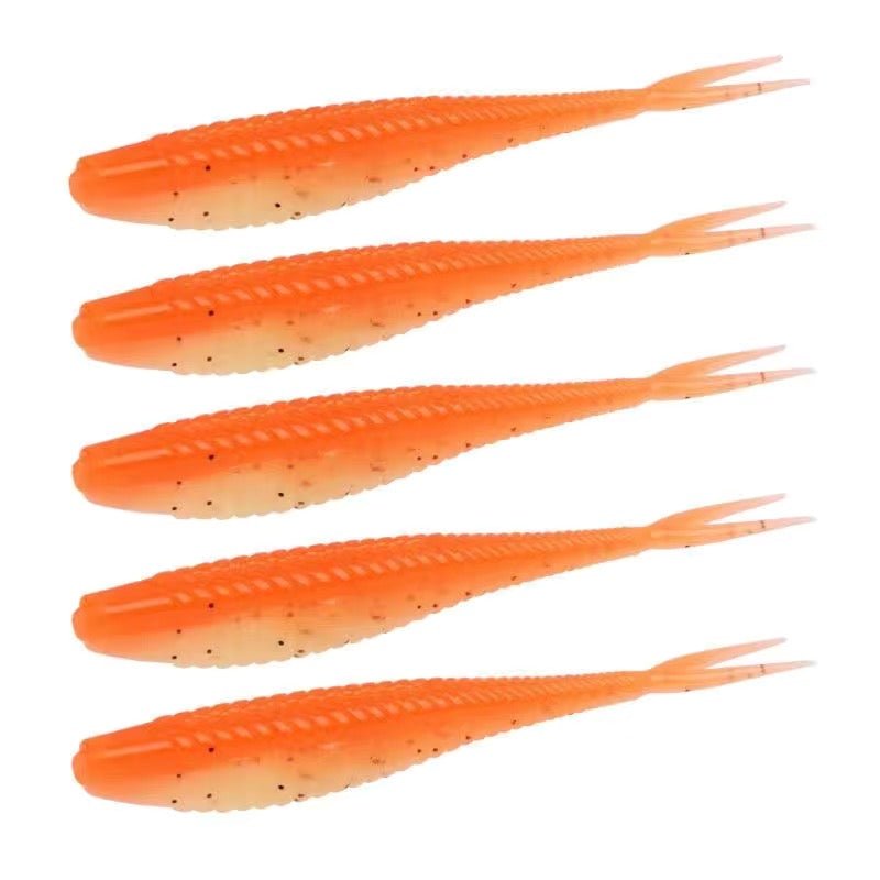 Soft Jerkbaits 70mm/8g 10pcs - KIRA Fishing