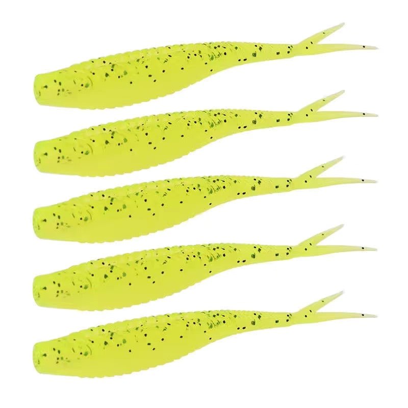 Soft Jerkbaits 70mm/8g 10pcs - KIRA Fishing