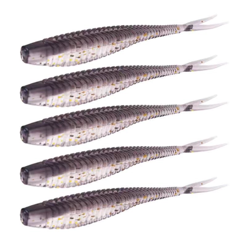 Soft Jerkbaits 70mm/8g 10pcs - KIRA Fishing