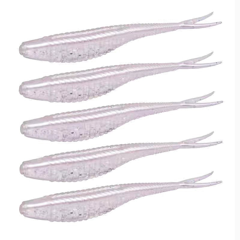 Soft Jerkbaits 70mm/8g 10pcs - KIRA Fishing