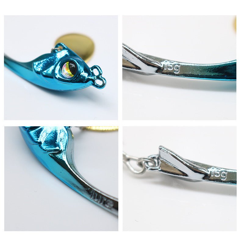 Spinner Metal VIB Fishing Lures 7g-15g - KIRA Fishing