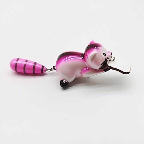 Topwater Raccoon Fishing Lures for Bass| Ideal Gift for Anglers 10g/80mm - KIRA Fishing