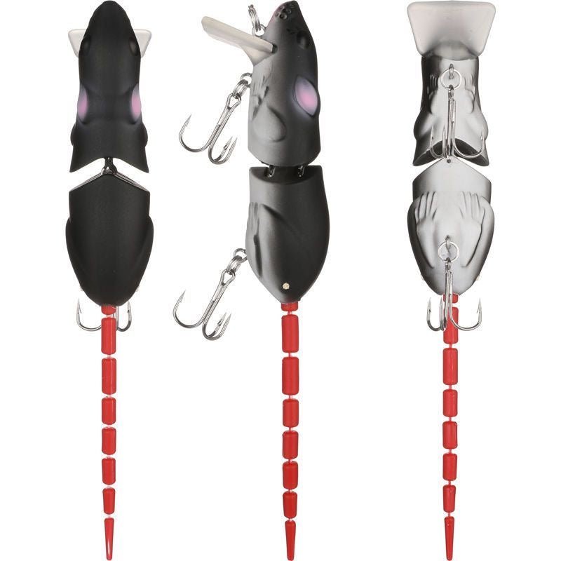 Topwater Rat Wobbler Awim Bait Multi Jointed Artificial 15.5cm/15.5g - KIRA Fishing