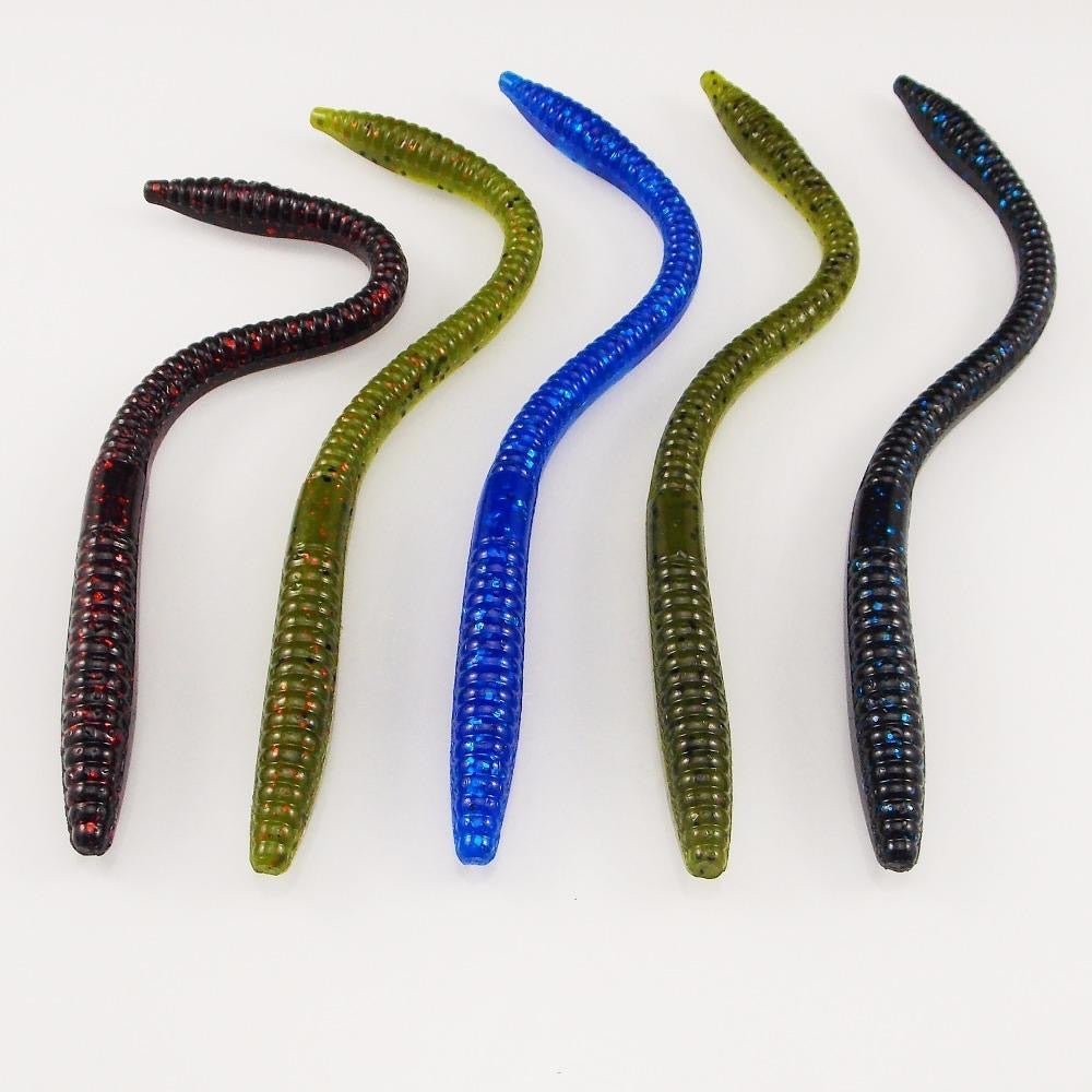 Trick Worm Soft Lures 6g/95mm 6pcs - KIRA Fishing
