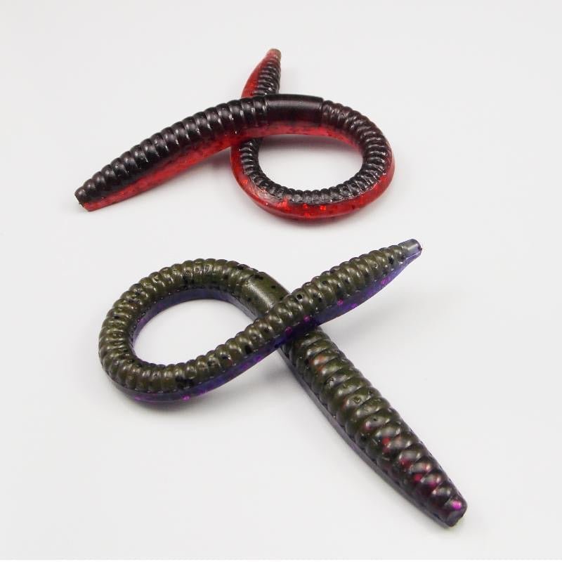 Trick Worm Soft Lures 6g/95mm 6pcs - KIRA Fishing