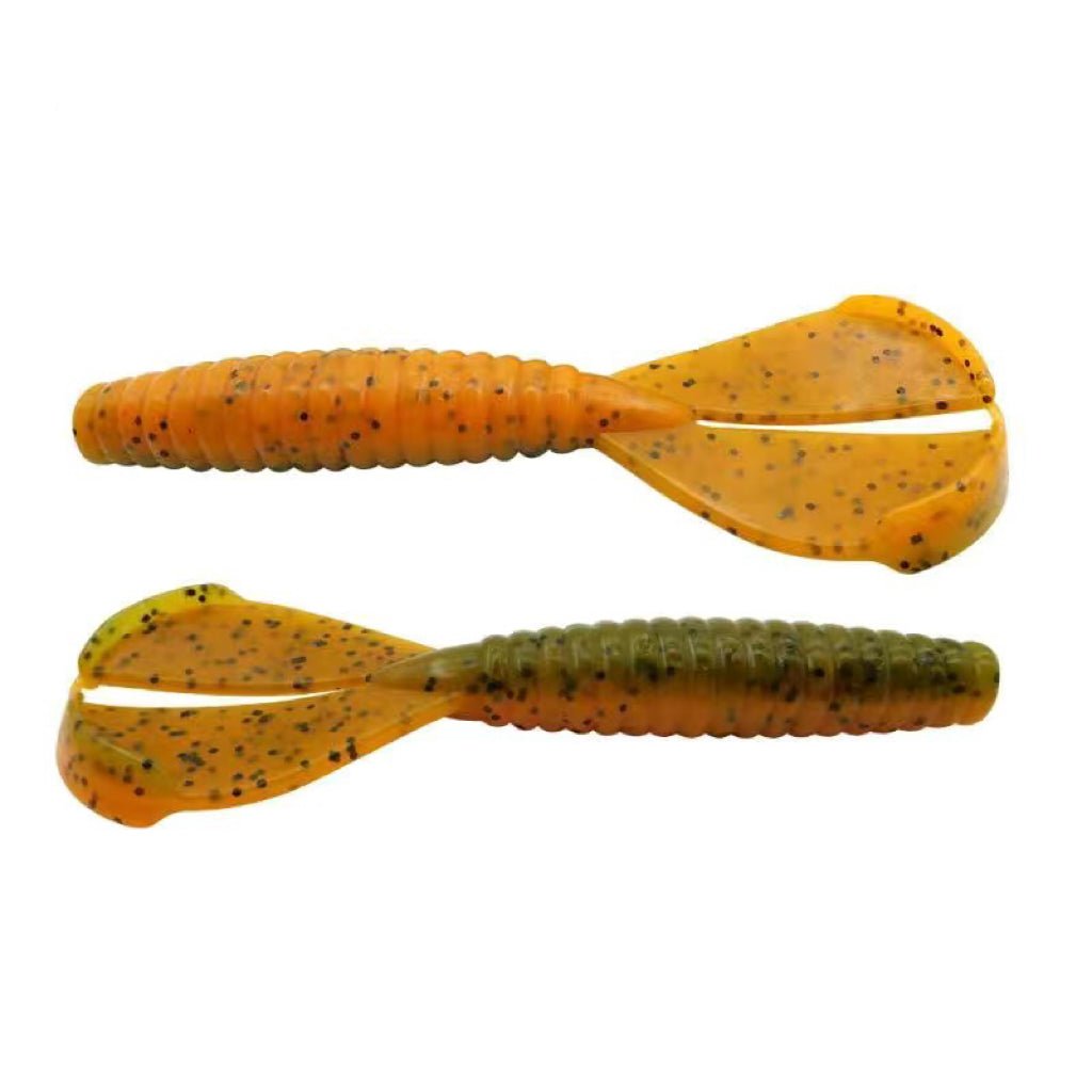 Twin Tail Menace Grub 6.4g/9cm 8pcs - KIRA Fishing