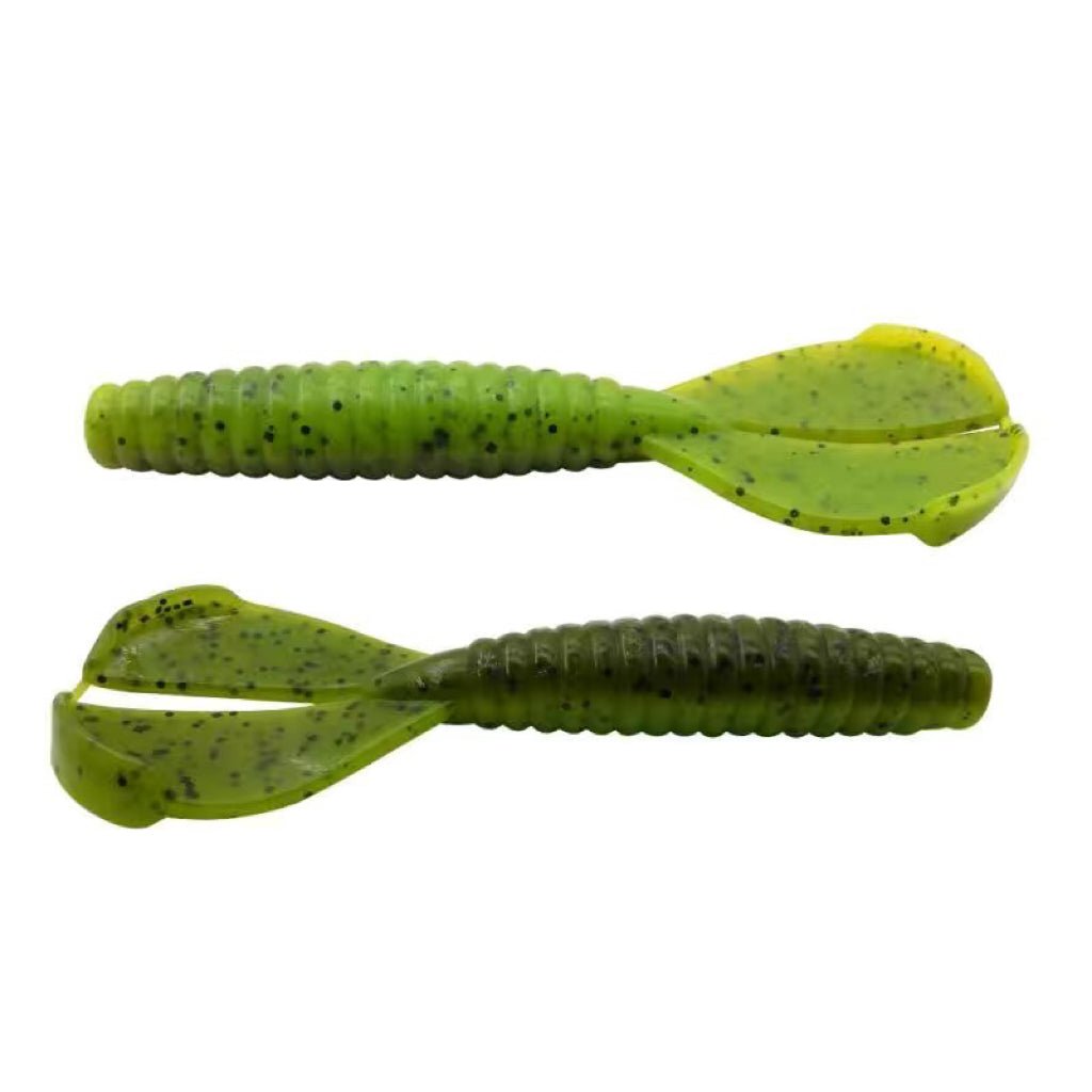 Twin Tail Menace Grub 6.4g/9cm 8pcs - KIRA Fishing