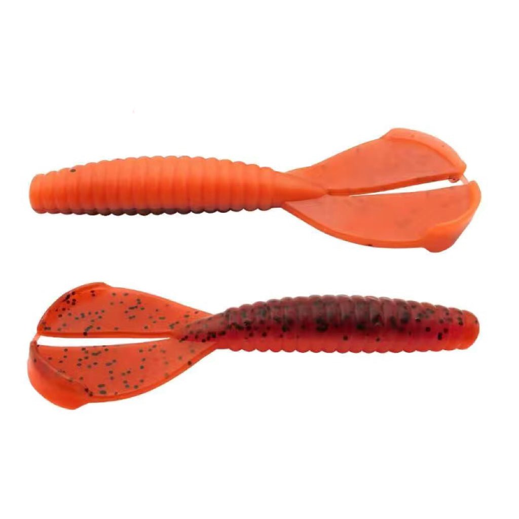 Twin Tail Menace Grub 6.4g/9cm 8pcs - KIRA Fishing
