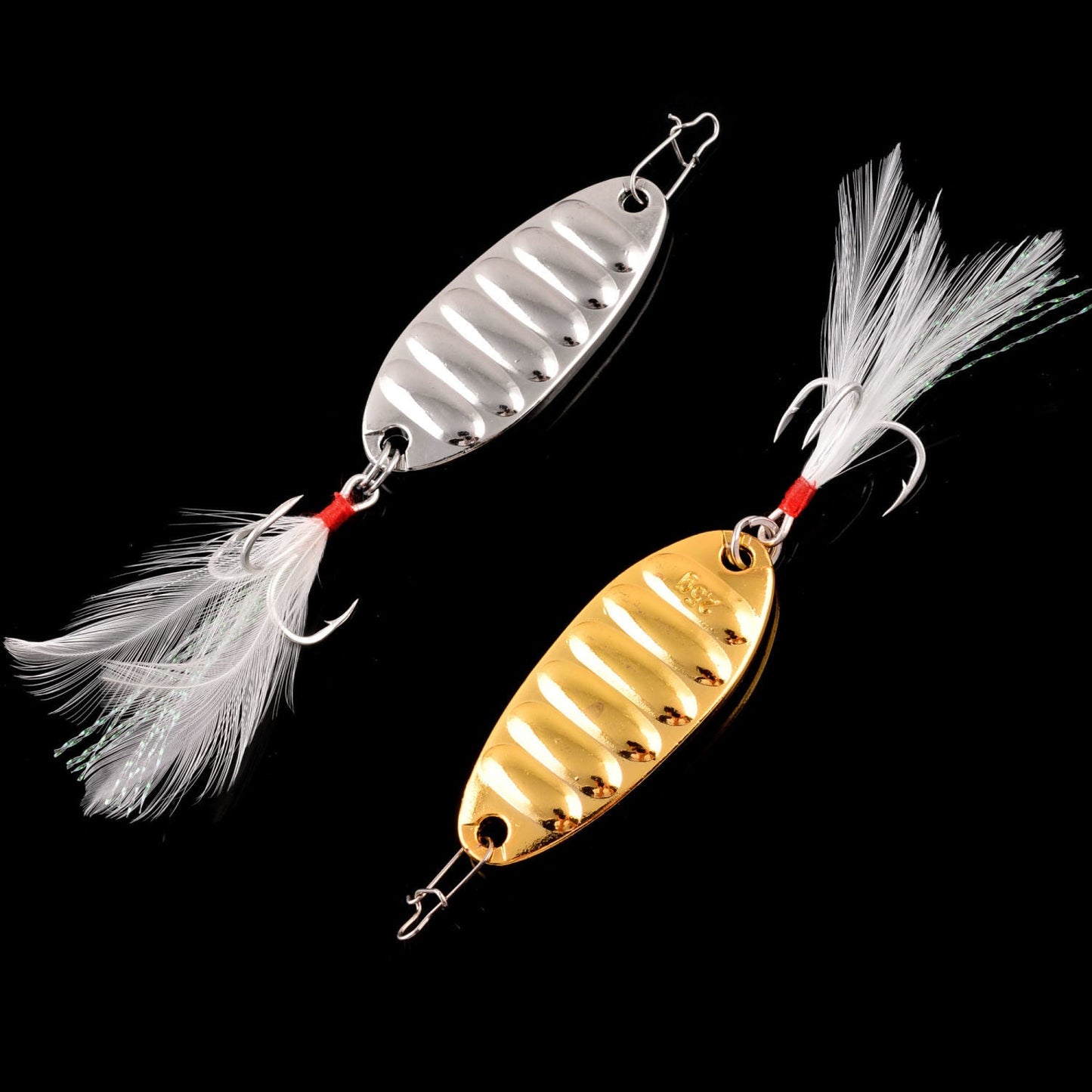 Vibration Metal Spoon Bait 5pcs - KIRA Fishing