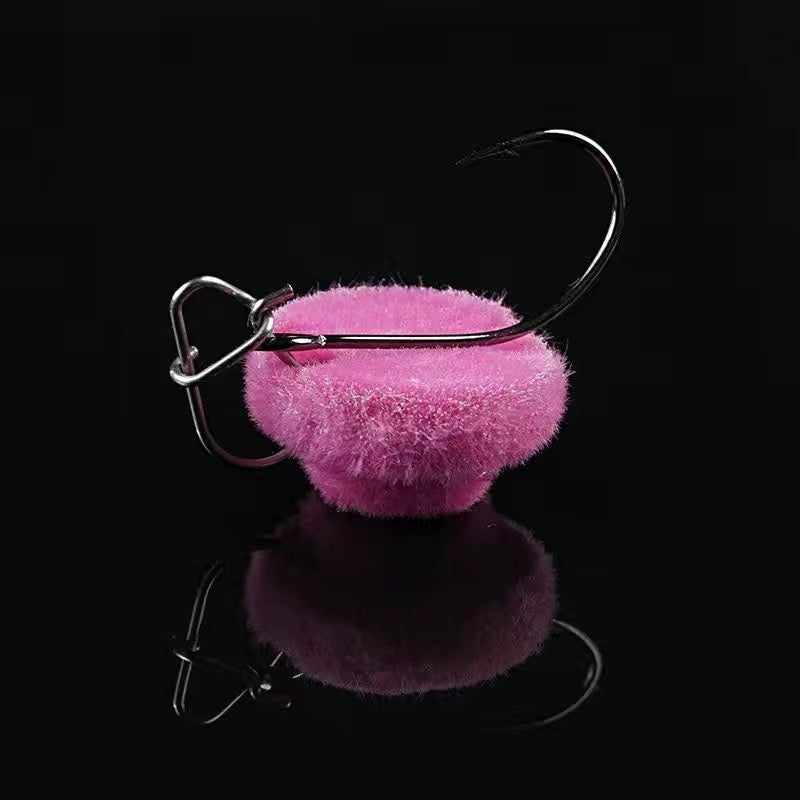 Fluffy Button Flies For Fly Fishing-Trout flies 1.4cm/1.3g KIRA Fishing