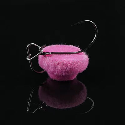 Fluffy Button Flies For Fly Fishing-Trout flies 1.4cm/1.3g KIRA Fishing