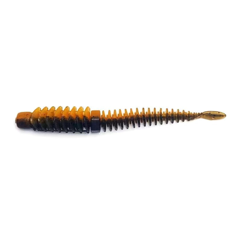 Floating Water Worms for Bass Fishing  8cm/1.6g 10pcs KIRA Fishing