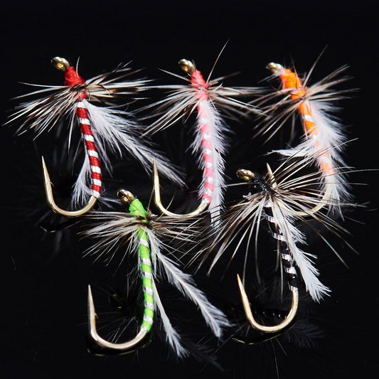 Classic Trout Attractor Dry Fly For Fly Fishing 5/10pcs KIRA Fishing