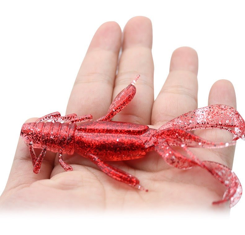 Crawfish Soft Lure Bait Wacky Worms 101mm/10.4g 3pcs – KIRA Fishing