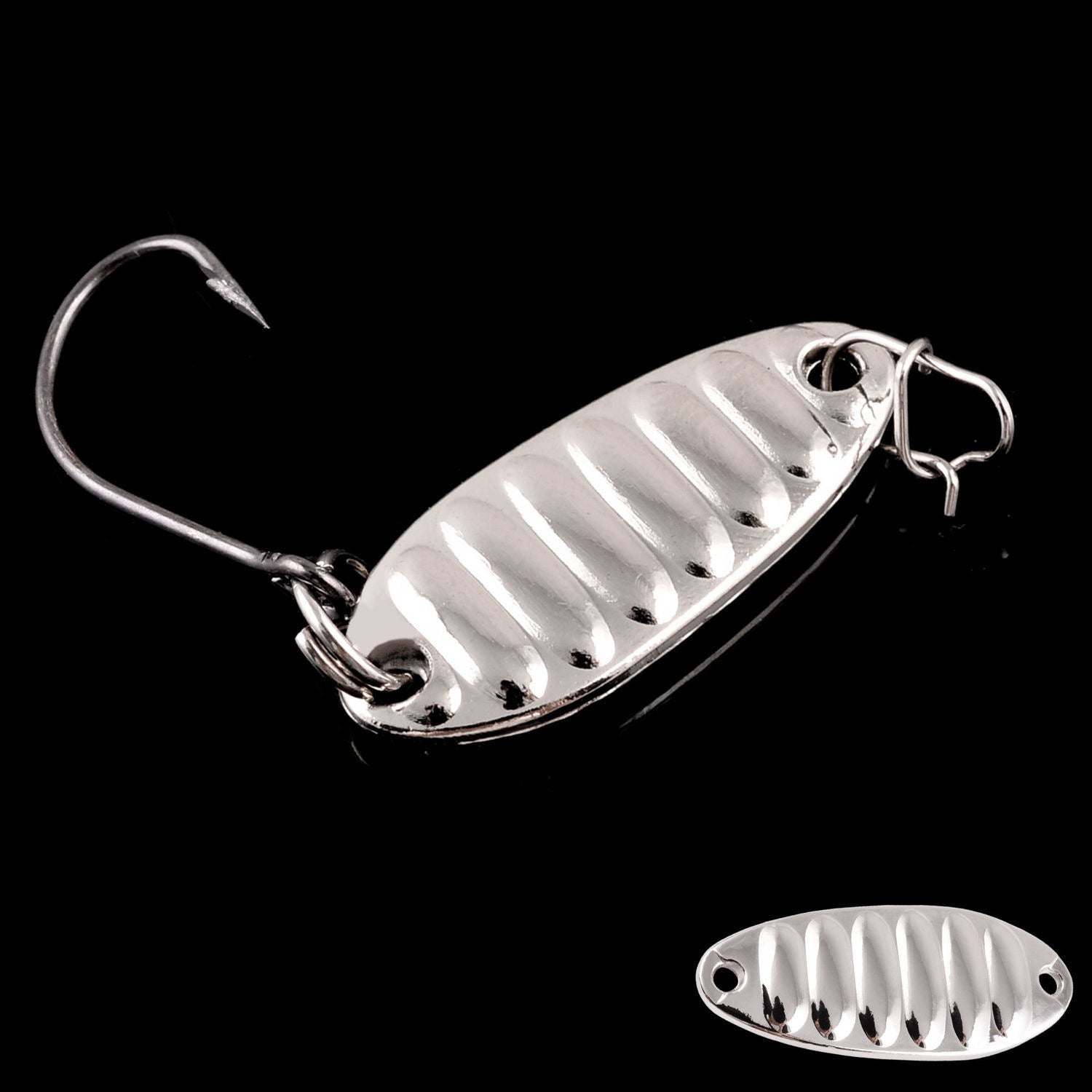 Vibration Metal Spoon Bait 5pcs – KIRA Fishing